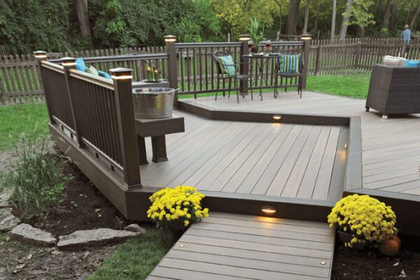 Riser Lights for Composite Decking Systems | TimberTech