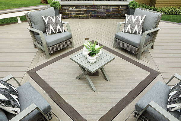 Herringbone Deck Pattern What To Know Timbertech