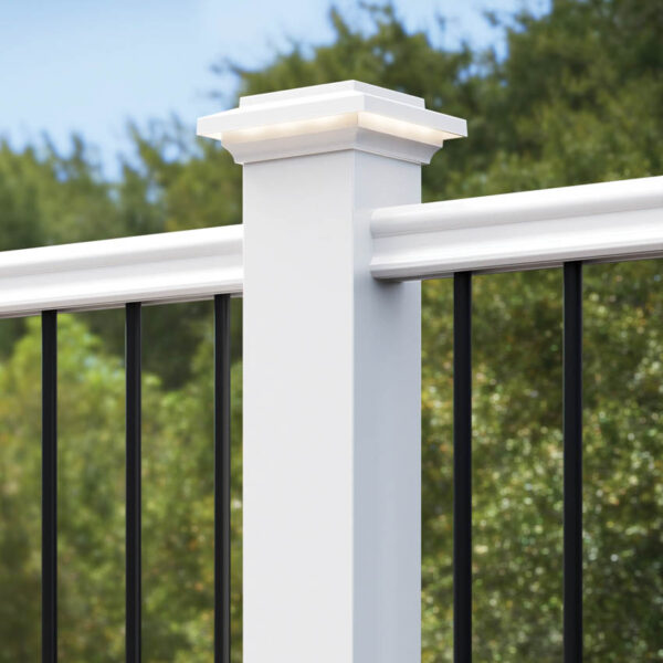 TimberTech Classic Composite Series RadianceRail White Railing Product Image