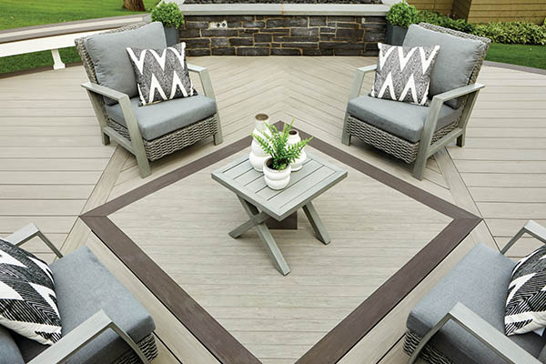 Create dimension with Multi-Width Decking
