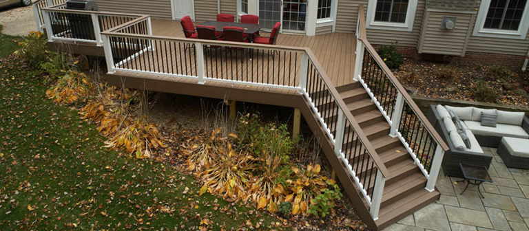 Two Tone Deck Color Schemes For A Unique Design Timbertech