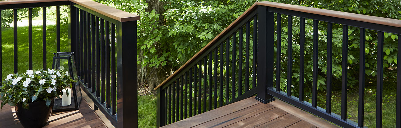 Timber Beam Deck with Cable Railings  Balcony railing design, Railing  design, Balcony railing