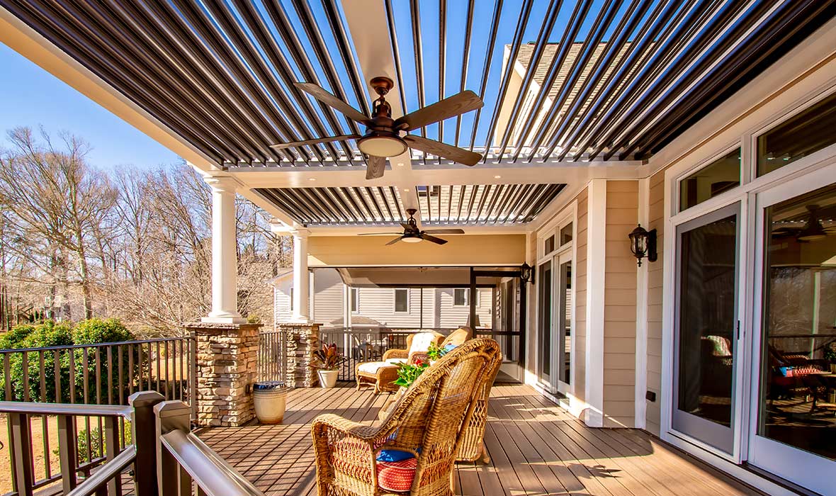 26 Patio Shade Ideas To Help You Stay Cool - TimberTech