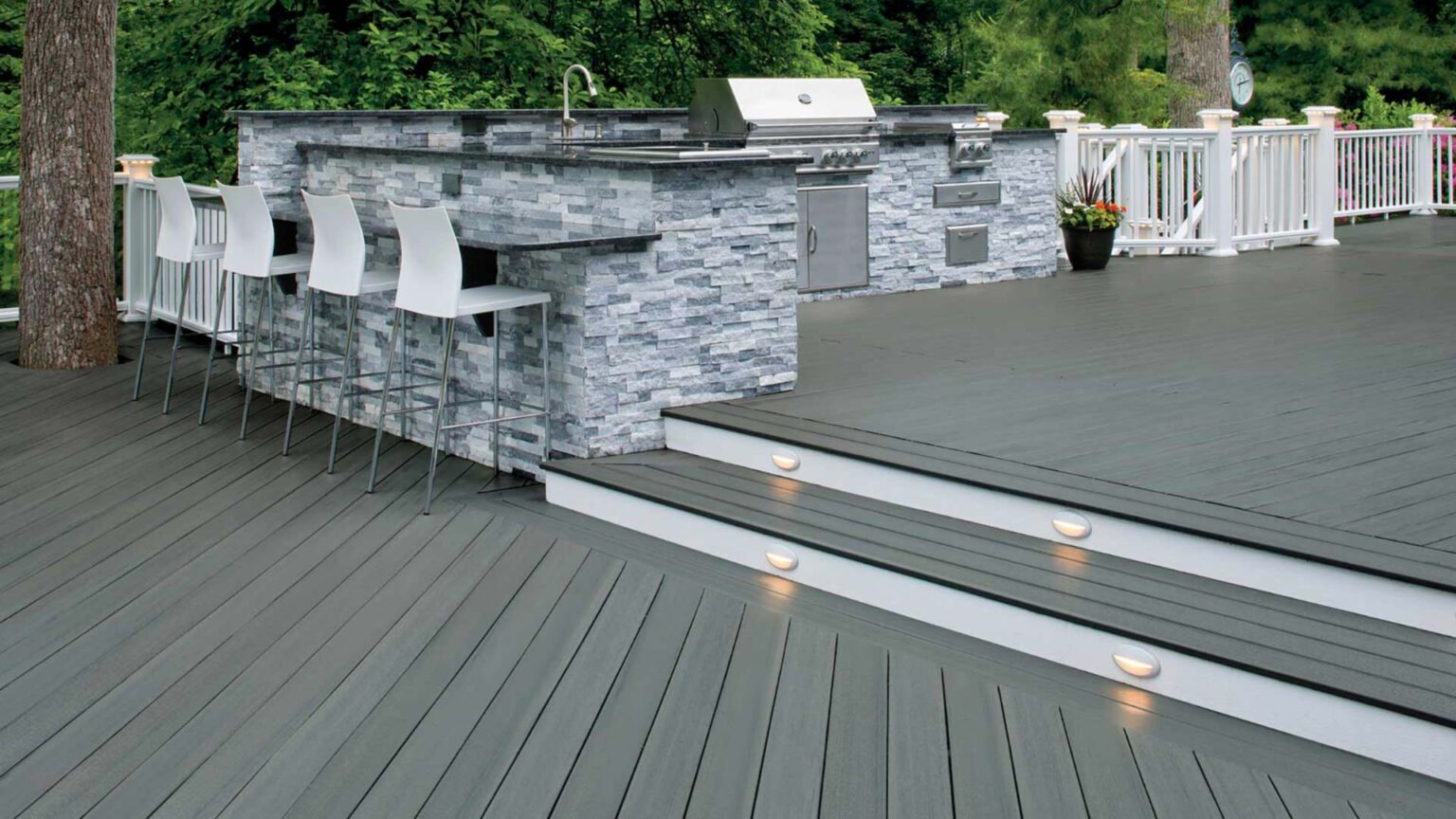 Sea Salt Gray Decking Available at The Home Depot | TimberTech