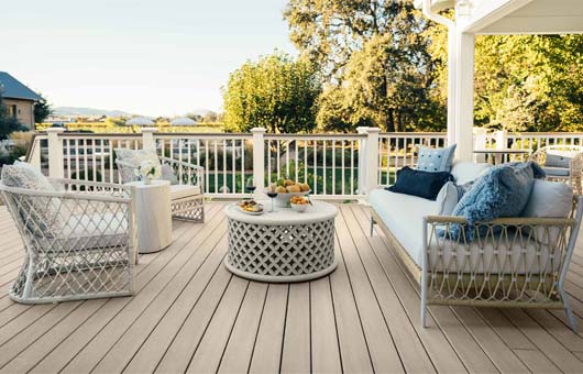 Timbertech Advanced Pvc Harvest Collection Capped Polymer Decking