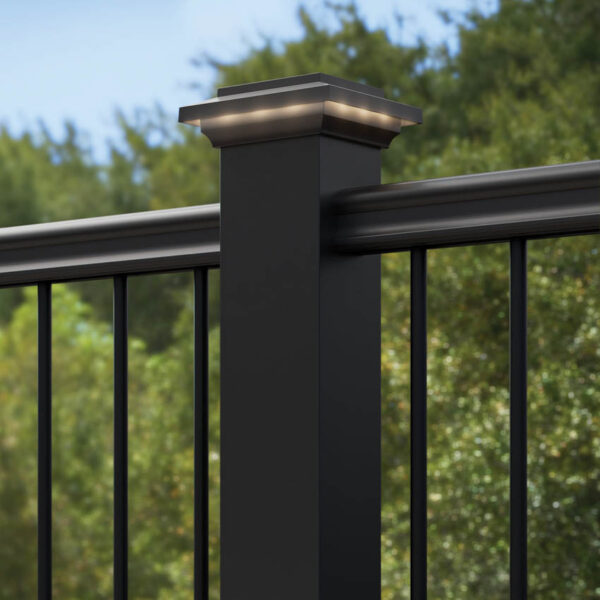 TimberTech Classic Composite Series RadianceRail Matte Black Railing Product Image