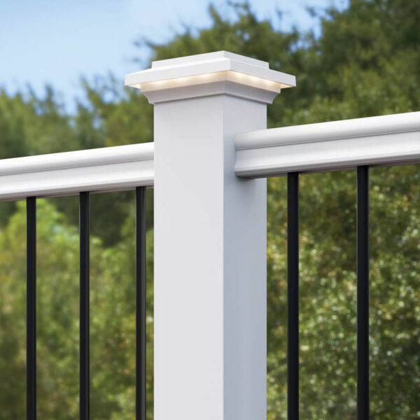 TimberTech Classic Composite Series RadianceRail Matte White Railing Product Image