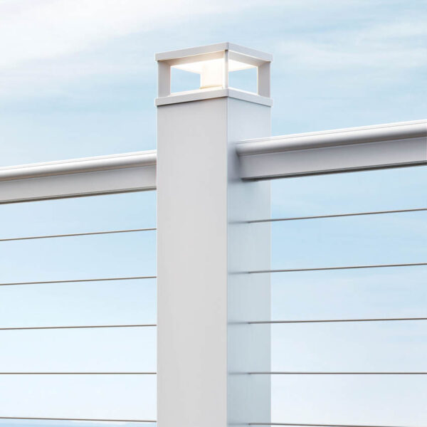 TimberTech Classic Composite Series Trademark White Railing Product Image