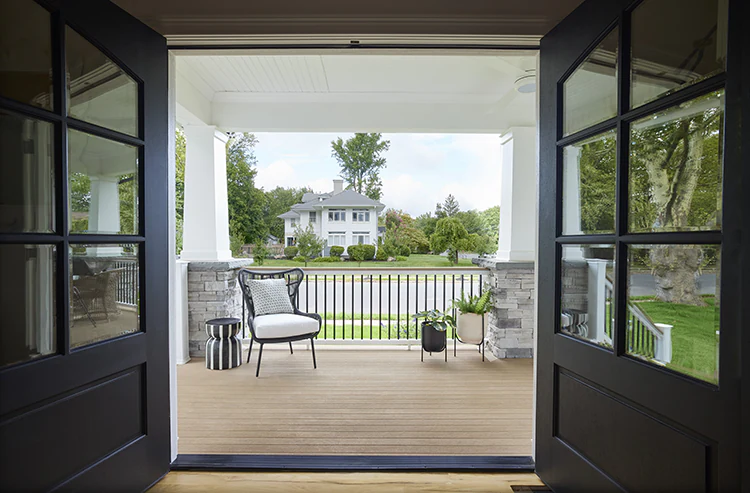 Front porch ideas for covered front porches